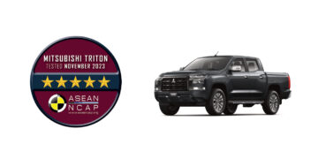 ออล-นิว ไทรทัน การันตีความแกร่ง ด้วยมาตรฐานความปลอดภัยสูงสุดระดับ 5 ดาว จากการทดสอบการชน โดย อาเซียน เอ็นแคป