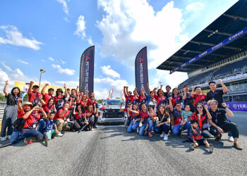 มิตซูบิชิฉลองชัยบนโพเดียมี ส่งท้ายการแข่งขัน Thailand Super Series 2023 สนามสุดท้าย