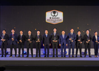 “ซูซูกิ” ประชุมผู้จำหน่ายประกาศวิสัยทัศน์ใหม่ วางแผนสู้ศึกตลาดรถยนต์ในประเทศไทย  แถลงนโยบายแผนระยะยาวต่อเนื่อง 7 ปี พร้อมมอบรางวัลผู้จำหน่ายยอดเยี่ยมประจำปี 2023
