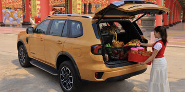 ฟอร์ดแนะเคล็ดลับจัดของไหว้ตรุษจีนในรถพร้อมรับความเฮงตลอดปีมังกร