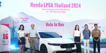 “ฮอนด้า แอลพีจีเอ ไทยแลนด์ 2024” 72 นักกอล์ฟตบเท้าร่วมดวลวงสวิง นําโดยท็อปโลก ลเิลีย วู- ซีลนิ บตู เิยร์- รัวหนิง หยิน พร้อมนักกอล์ฟสาวไทย นําโดย เม-เอรียา  ชิงเงินรวมกว่า 62 ล้านบาท