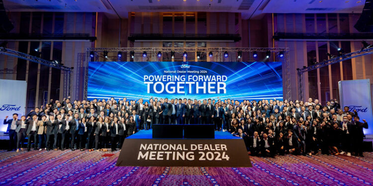 ฟอร์ดจัดประชุมผู้จำหน่าย ชูรถใหม่ขุมพลังเครื่องยนต์ดีเซล วี 6 ต่อยอดความสำเร็จฟอร์ด เรนเจอร์-เอเวอเรสต์