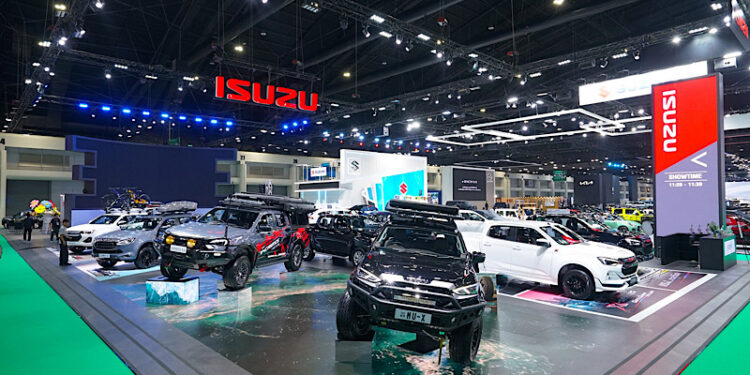 อีซูซุจัดเต็มมอเตอร์โชว์ 2024 นำเสนอยนตรกรรมหลากหลายทางเลือก รวมทั้งรถ EV เพื่อตอบโจทย์ลูกค้าทุกไลฟ์สไตล์
