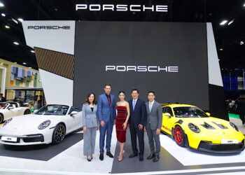 ปอร์เช่ ประเทศไทย โดย เอเอเอส กรุ๊ป นำเสนอยนตรกรรมสปอร์ตลักชัวรี่ครบครัน ในงานบางกอก อินเตอร์เนชั่นแนล มอเตอร์โชว์ ครั้งที่ 45