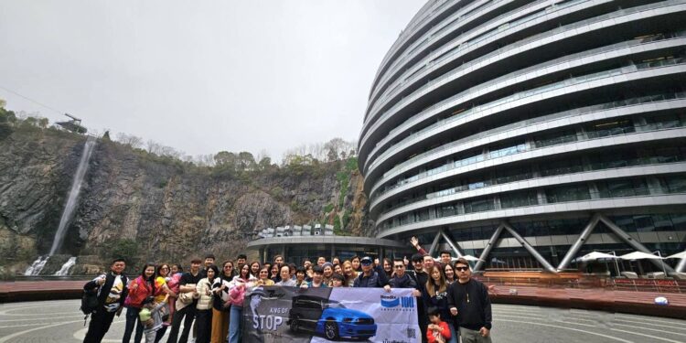 ผ้าเบรกเบ็นดิกซ์จัดทริปฉลองครบรอบ 100 ปี พาดีลเลอร์บุกดิสนีย์แลนด์ พักโรงแรมใต้ดินจากเหมืองแร่เก่าสุดหรูที่เซี่ยงไฮ้ ประเทศจีน