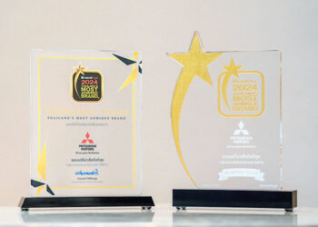 มิตซูบิชิ มอเตอร์ส คว้าอันดับ 1 แบรนด์น่าเชื่อถือสูงสุด หมวดยานยนต์ MPV จากรถรุ่น เอ็กซ์แพนเดอร์ และ เอ็กซ์แพนเดอร์ ครอส โดย BrandAge