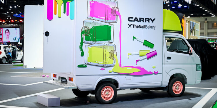 SUZUKI CARRY สานต่อไอเดียธุรกิจยุคใหม่ จัดกิจกรรม “SUZUKI CARRY X TheNailBakery On The Road” สร้างโอกาสในช่วงวิกฤติ ชูความอเนกประสงค์ครบครัน ตอบโจทย์ธุรกิจที่หลากหลาย แคมเปญพิเศษ ผ่อนเริ่มต้นวันละ 222 บาท