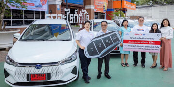 กลุ่ม บีวายดี บีเคเค รุกลูกค้าฟลีท ปิดดีลขาย BYD E6 จำนวน 20 คัน ให้สหกรณ์แท็กซี่ ทองคำ สุวรรณภูมิ โดยได้รับความสนับสนุนจาก บริษัท ไมด้าลิสซิ่ง จำกัด (มหาชน)