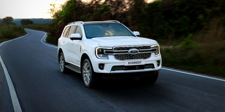 ฟอร์ดเปิดรับจองรถฟอร์ด เอเวอเรสต์ แพลทินัม เครื่องยนต์ดีเซล 3.0 ลิตร วี 6 เพิ่มเติม