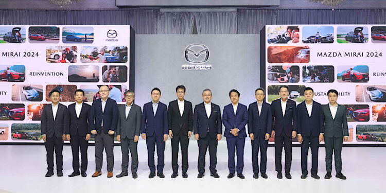 มาสด้าผนึกผู้จำหน่ายทั่วประเทศรวมพลังเป็นหนึ่งเดียว จัดประชุมใหญ่ Mazda Mirai ก้าวที่แข็งแกร่งสู่การเติบโตที่ยั่งยืน