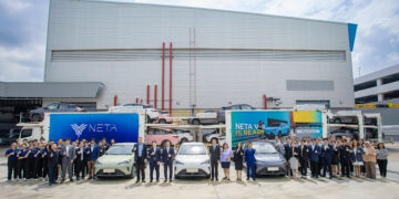 NETA พร้อมส่งมอบ NETA V-II รถยนต์พลังงานไฟฟ้าที่ผลิตจากโรงงานในประเทศไทยให้ลูกค้าชาวไทย