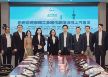 เอสเอไอซี มอเตอร์ คอร์ปอเรชั่น บริษัทแม่แบรนด์รถยนต์ เอ็มจี เปิดอาณาจักร ต้อนรับ รมว. อุตสาหกรรม ประเทศไทย โชว์ศักยภาพและความพร้อมในการขับเคลื่อนอุตสาหกรรมยานยนต์โลก   