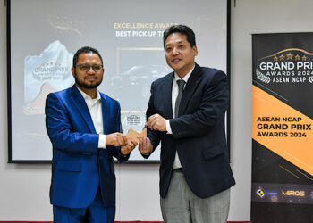 ออล-นิว มิตซูบิชิ ไทรทัน คว้ารางวัล “รถกระบะยอดเยี่ยม”  จาก อาเซียน เอ็นแคป กรังด์ปรีซ์ อวอร์ด 2024 ด้วยมาตรฐานความปลอดภัยสูงสุด 5 ดาว