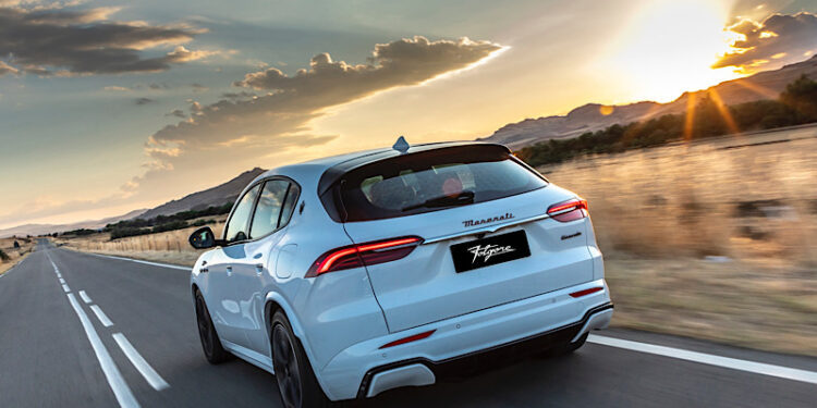 บริดจสโตนพัฒนายาง Bridgestone Potenza Sport ให้กับรถ SUV ไฟฟ้าเต็มรูปแบบสุดหรูคันแรกของมาเซราติ