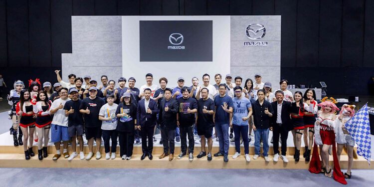 รวมพลคนรักมาสด้าแฟนพันธุ์แท้ MX-5 ร่วมชมงานบางกอกออโตซาลอน