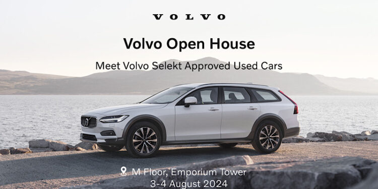 วอลโว่ คาร์ ประเทศไทย เปิดบ้านจัดกิจกรรมจำหน่าย รถวอลโว่มือสองที่ได้รับการรับรองคุณภาพโดยวอลโว่ คาร์ ประเทศไทย ในงาน Volvo Selekt Approved Used Cars