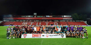 มาสด้าผนึกสวาทแคทสนับสนุนกีฬาโอลิมปิคพาลูกค้าชมฟุตบอลนัดพิเศษเพื่อการกุศล