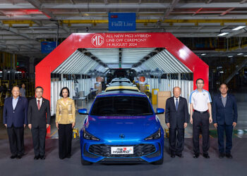 เอ็มจี เปิดไลน์การผลิต ALL NEW MG3 HYBRID+ สนับสนุนการเปลี่ยนผ่านไปสู่อุตสาหกรรมยานยนต์พลังงานทางเลือกอย่างยั่งยืน