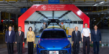 เอ็มจี เปิดไลน์การผลิต ALL NEW MG3 HYBRID+ สนับสนุนการเปลี่ยนผ่านไปสู่อุตสาหกรรมยานยนต์พลังงานทางเลือกอย่างยั่งยืน