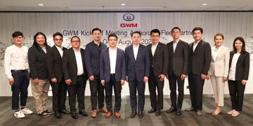 เกรท วอลล์ มอเตอร์ แต่งตั้งพาร์ทเนอร์ 8 แห่ง เดินหน้าเต็มสูบขยายธุรกิจฟลีททั่วประเทศ เพื่อส่งมอบรถยนต์พลังงานใหม่ให้ลูกค้าองค์กร ก้าวสู่สังคมไทยไร้คาร์บอน