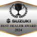 ซูซูกิ จัดแข่งขัน Best Dealer Award 2024 พร้อมประกาศรายชื่อ 7 ผู้จำหน่ายยอดเยี่ยมแห่งปี มุ่งยกระดับด้วยบริการ S-SOLUTION มุ่งสร้างความพึงพอใจสูงสุดแก่ลูกค้า