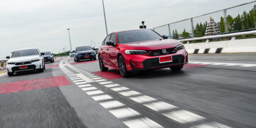 “ฮอนด้า ซีวิค ใหม่” สัมผัสความแรงเร้าใจและประหยัดน้ำมันของระบบขับเคลื่อนฟูลไฮบริด e:HEV  พร้อมมั่นใจตลอดเส้นทางด้วย Honda SENSING ในทุกรุ่นย่อย จากกรุงเทพฯ สู่เขาใหญ่