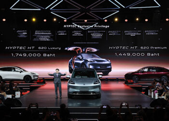 GAC AION เปิดตัวยานยนต์แห่งอนาคต HYPTEC HT เอสยูวีไฟฟ้าระดับไฮเอนด์ พร้อมสร้างปรากฏการณ์ครั้งยิ่งใหญ่ในประเทศไทย