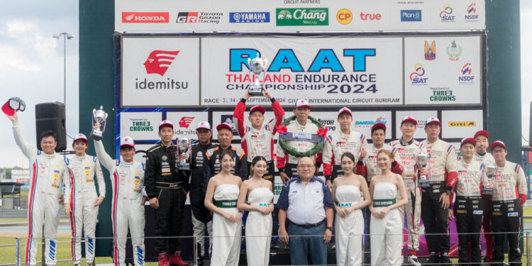 TOYOTA GAZOO RACING THAILAND แชมป์ 3 สนามติด ครองบัลลังก์ RAAT THAILAND ENDURANCE CHAMPIONSHIP