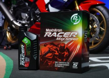 พีทีจี แนะนำ “พีที แมกซ์นิตรอน เรซเซอร์ แมกซ์ สปีด” น้ำมันหล่อลื่นสังเคราะห์แท้เกรดพรีเมียมสำหรับรถจักรยานยนต์