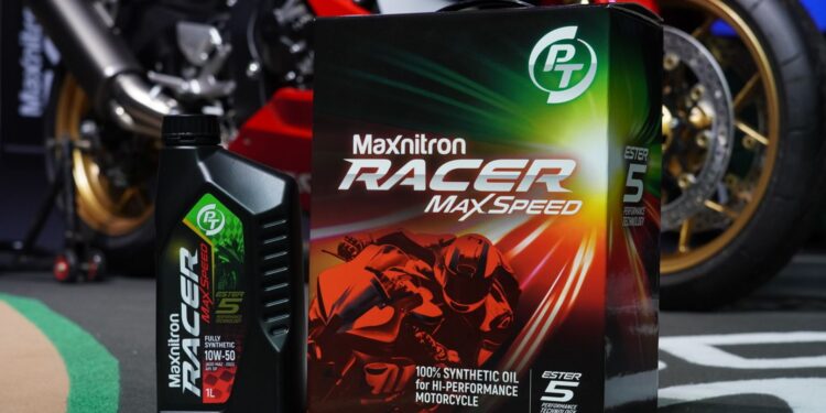 พีทีจี แนะนำ “พีที แมกซ์นิตรอน เรซเซอร์ แมกซ์ สปีด” น้ำมันหล่อลื่นสังเคราะห์แท้เกรดพรีเมียมสำหรับรถจักรยานยนต์