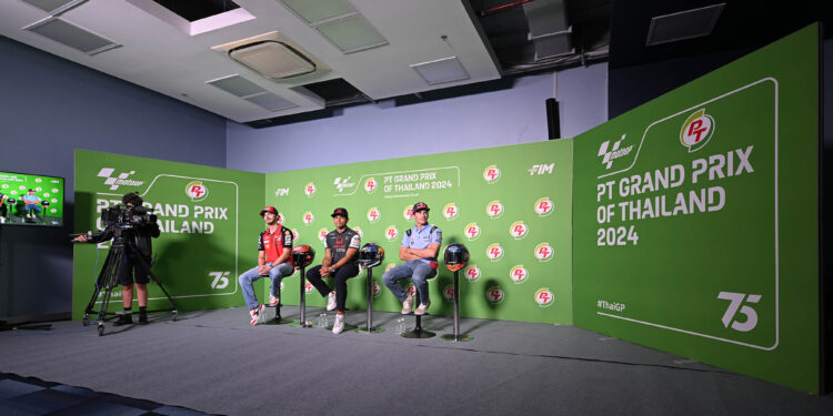 ยิ่งใหญ่แห่งปี! “โมโตจีพี” เตรียมกระหึ่มไทย “มาร์ติน-บันยาญ่า-มาร์เกซ” นำทัพแถลงก่อนแข่ง-สำรวจแทร็กสนามช้างฯ