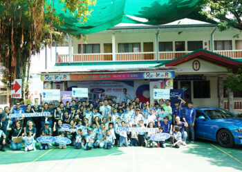 ฟอร์ดและแซนดี้ สตูวิค นำทีมอาสาจัดกิจกรรมพิเศษแก่เด็กและผู้ป่วยในระยอง