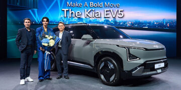 “เกีย เซลส์ (ประเทศไทย)” แทคทีม “เจฟ ซาเตอร์” ในงาน”Make A Bold Move With The Kia EV5″ จัดเต็มกับมินิคอนเสิร์ต ฉลองการทรานส์ฟอร์มแบรนด์และความสำเร็จของ The Kia EV5