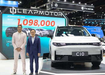 Leapmotor นำทัพสู่ความยั่งยืนในการเดินทาง พร้อมเปิดตัวรุ่น C10 ราคา 1,098,000 บาท ในงาน Motor Expo 2024