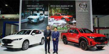 มาสด้าเปิดตัวรถใหม่สองรุ่นรวดในงาน มอเตอร์ เอ็กซ์โป เรียกเสียงฮือฮาสร้างกระแสตอบรับสุดร้อนแรง ทั้ง BT-50 และ CX-5