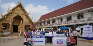 “ซูซูกิ” ผนึกกำลังพันธมิตร ส่ง SUZUKI CARRY FOOD TRUCK และ BABER TRUCK ลงพื้นที่ช่วยเยียวยาประชาชนหลังผลกระทบน้ำท่วม จ.เชียงราย พร้อมร่วมระดมทุนช่วยเหลือผู้ประสบภัยน้ำท่วมในภาคใต้