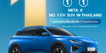 NETA มอบของขวัญส่งท้ายปี โปรโมชั่นพิเศษ NETA X รถยนต์ไฟฟ้าสไตล์ SUV ออฟชั่นเยอะจัดเต็ม มาพร้อมความคุ้มค่า ในราคาเริ่มต้นเพียง 739,000 บาท 