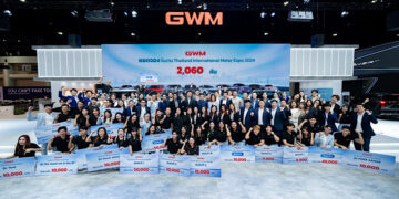 เกรท วอลล์ มอเตอร์ กวาดยอดจองทะลุ 2,060 คัน ในงาน Motor Expo2024 เผยท็อป 3 รถยนต์พลังงานใหม่ที่มียอดจองสูงสุด GWM ORA Good Cat, GWM HAVAL JOLION HEV และ GWM HAVAL H6 HEV