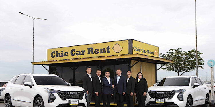 เกรท วอลล์ มอเตอร์ สานต่อความสำเร็จกับ Chic Car Rent สู่ปีที่ 2 ส่งมอบ GWM HAVAL JOLION Hybrid SUV เพิ่มเติม 60 คัน เสริมความแกร่งธุรกิจฟลีท รองรับธุรกิจท่องเที่ยวที่เติบโตอย่างต่อเนื่อง