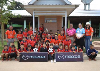 มาสด้าชวนลูกค้าร่วมกิจกรรมทำดีเพื่อสังคม Mazda Swatcat Caravan ผนึกกำลังสวาทแคทจัดแรลลี่สานฝันน้อง ดวลบอล ตามรอยอารยธรรม