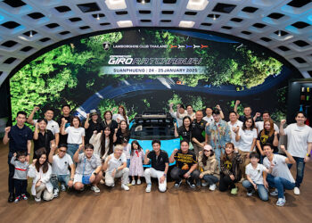 LAMBORGHINI ESPERIENZA GIRO SUAN PHUENG-RATCHABURI 2025 โร้ดทริปเปิดศักราช! ลัมโบร์กินียกคาราวานซูเปอร์สปอร์ตคาร์เยือนสวนผึ้ง-ราชบุรี