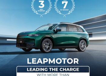 Leapmotor ติดอันดับ TOP 3 รถพลังงานใหม่กลุ่ม Startup ในประเทศจีน และรั้งอังดับที่ 7 ยอดขายรวม 293,724 คัน เติบโตขึ้น 100% เมื่อเทียบกับปี 2023