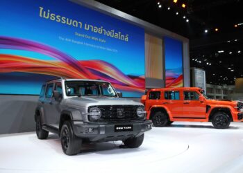 GWM เปิดราคา NEW GWM TANK 300 DIESEL ที่ 0.999-1.249 ล้านบาท ในงาน Motor Show 2025 ฉีกทุกกฎกับขุมพลังดีเซล 2.4T เจนฯ ใหม่ล่าสุด ทนทาน รับประกันคุณภาพนาน 1 ล้านกิโลเมตร