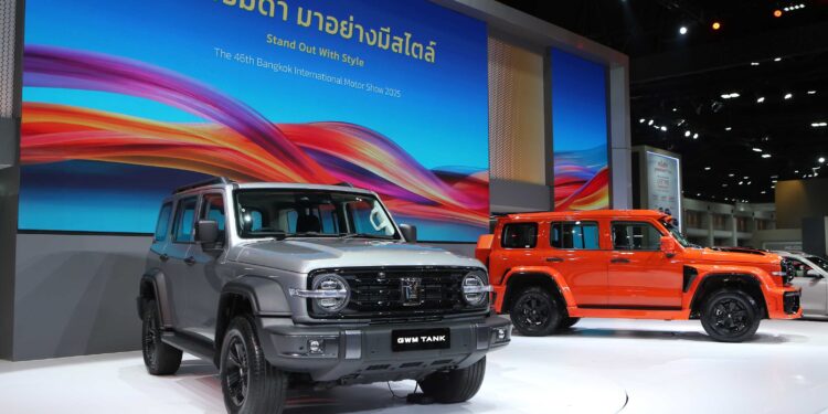 GWM เปิดราคา NEW GWM TANK 300 DIESEL ที่ 0.999-1.249 ล้านบาท ในงาน Motor Show 2025 ฉีกทุกกฎกับขุมพลังดีเซล 2.4T เจนฯ ใหม่ล่าสุด ทนทาน รับประกันคุณภาพนาน 1 ล้านกิโลเมตร