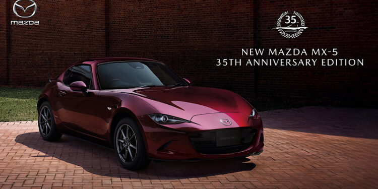 มาสด้าเปิดตัวรถสปอร์ตโรดสเตอร์แบรนด์ไอคอน NEW MAZADA MX-5 รุ่นลิมิเต็ด ฉลองครบรอบ 35 ปี