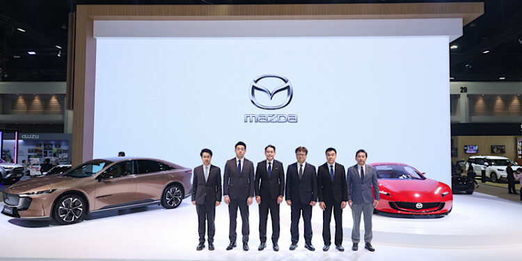 มาสด้าโชว์สุดยอดเทคโนโลยีแห่งอนาคต Multi-solution นำรถต้นแบบ Mazda Iconic SP และรถไฟฟ้า Mazda6e จัดแสดงครั้งแรกในประเทศไทย พร้อมเปิดตัวรถยนต์รุ่นใหม่แน่นบูธ