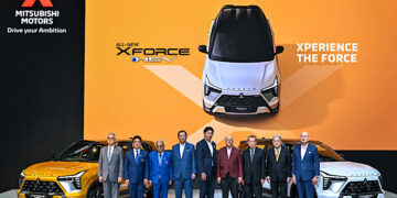 มิตซูบิชิชวนสัมผัสยนตรกรรมฟูลไฮบริดสุดล้ำสมัย 2 รุ่นใหม่ล่าสุด ‘ออล-นิว มิตซูบิชิ เอ็กซ์ฟอร์ส เอชอีวี’ และ ‘มิตซูบิชิ เอ็กซ์แพนเดอร์ เอชอีวี เพลย์’ พร้อมแคมเปญพิเศษ ที่งานบางกอก อินเตอร์เนชั่นแนล มอเตอร์โชว์ ครั้งที่ 46