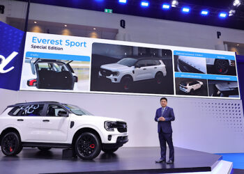 ฟอร์ดเผยโฉม เอเวอเรสต์ สปอร์ต สเปเชียล เอดิชัน ตัวจริงครั้งแรก จัดแคมเปญสุดคุ้มและสตูดิโอไลฟ์สดสุดเอ็กซ์คลูซีฟในงานมอเตอร์โชว์