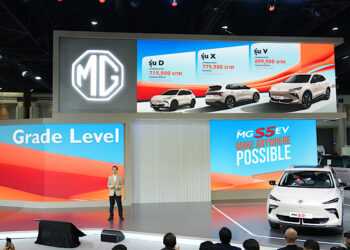 เอ็มจี เปิดตัว NEW MG S5 EV ตอบโจทย์ SUV มหาชน ชูจุดเด่น คุ้มค่า พร้อมความมั่นใจ ใช้ยาว ไร้กังวล   