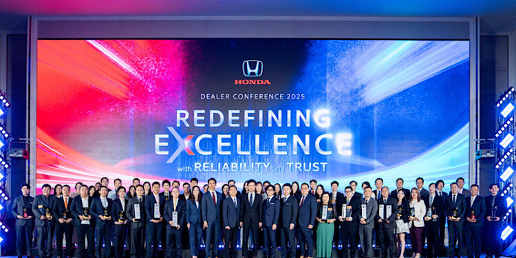 ฮอนด้า ผนึกกำลังดีลเลอร์ทั่วประเทศ ยกระดับความเป็นเลิศสู่ความสำเร็จที่ยั่งยืน เดินหน้าเสริมความแข็งแกร่งไลน์อัป xEV พร้อมลุยปั้นแบรนด์